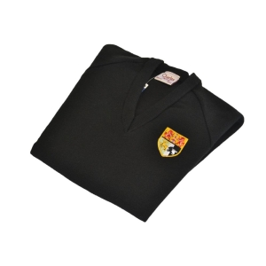 SULLIVAN BLACK BADGED PULLOVER, Sullivan Upper School