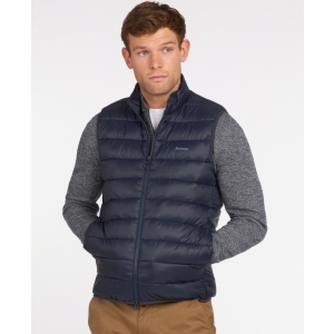 BARBOUR BRETBY GILET NAVY, Menswear