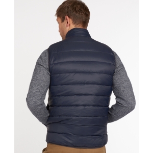 BARBOUR BRETBY GILET NAVY, Menswear