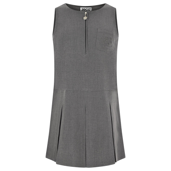Zeco Flower Pinafore Grey