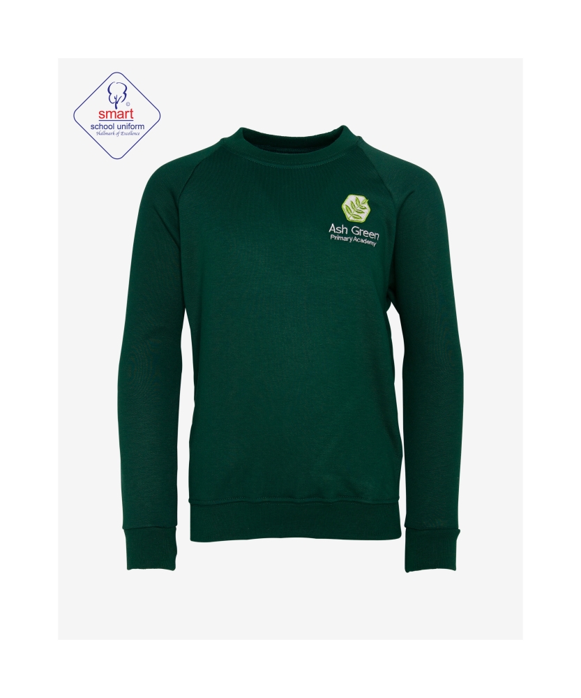 Eskimo_Product_ash-green-long-sleeve-crew.jpg Ash Green Round Neck Jumper