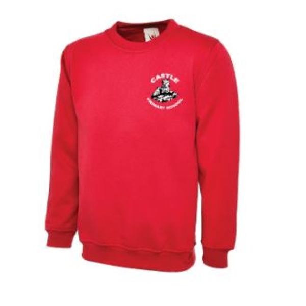 Castle Primary Crewneck Jumper