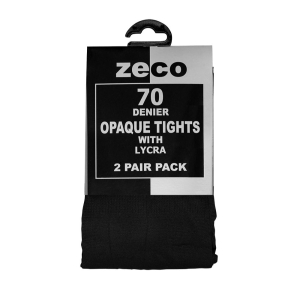 Zeco 2PK 70 Denier Tights