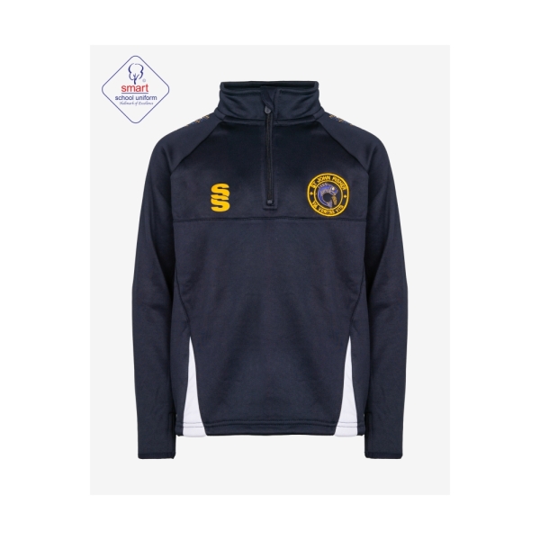 St John Fisher 1/4 Zip Top