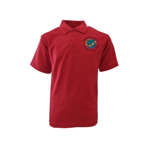 Moorpark Junior smart Red Polo