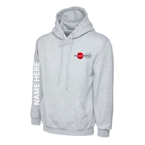 OSSMA Leavers Hoodie- WITH EXTRA NAME ON SLEEVE