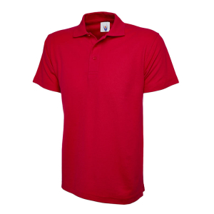 Newford White+ Red Polo (plain)