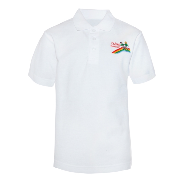 Oxhey First White Polo