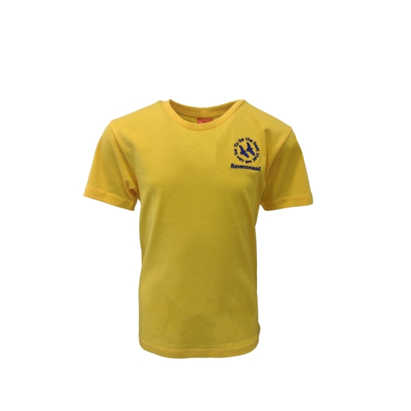 Ravensmead PE Tees Colours