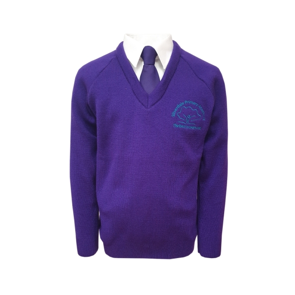 Silverdale Primary smart Knitted Vee