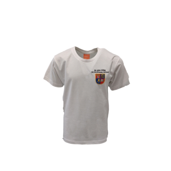 Sir John Offley Primary White Tee