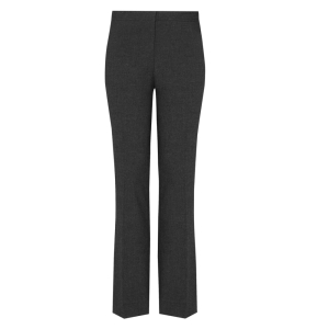 David Luke Black Slim Fit Girls Trousers
