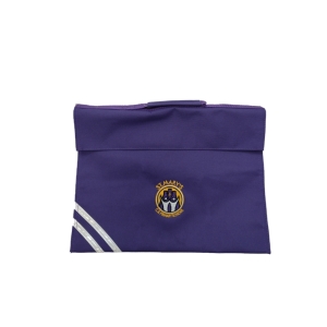 St Mary's C of E Book Bag Purple