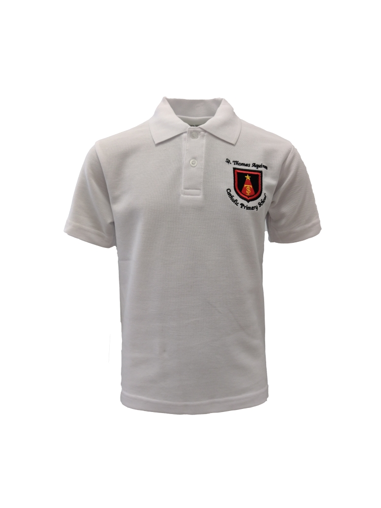 Eskimo_Product_sttaq-white-polo.jpg St Thomas Aquinas Uniform Polo White