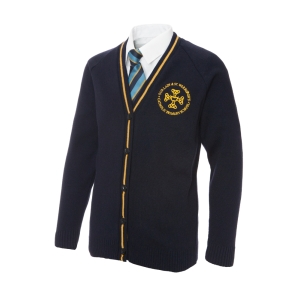 Our Lady St Werburghs Stripe Knitted Cardigan