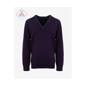 Edenhurst Purple Knit Vee