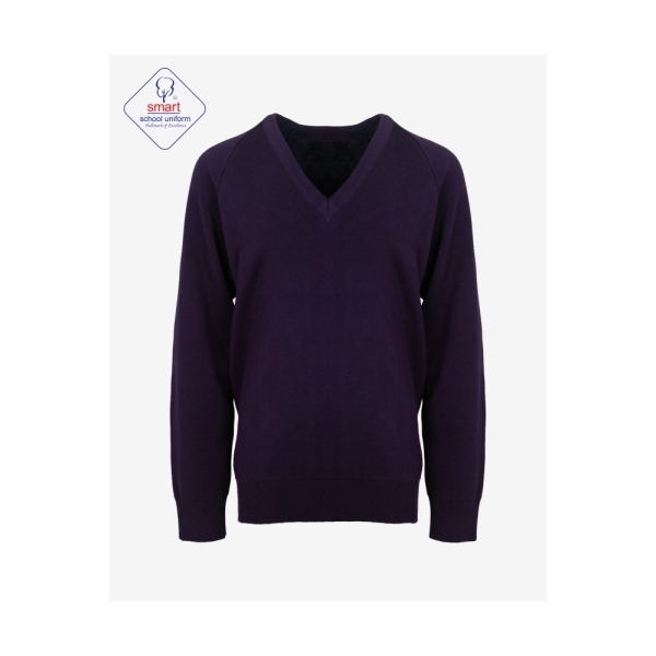 Edenhurst Purple Knit Vee