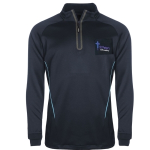 St Peter's Academy Performance 1/4 Zip Top