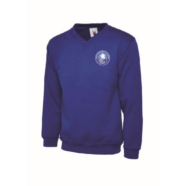 St Nathaniels Vee-Neck Jumper