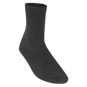 Zeco 5pk Ankle Socks Black/Grey/White