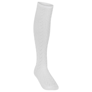 Zeco 3pk White Pelerine Knee high socks