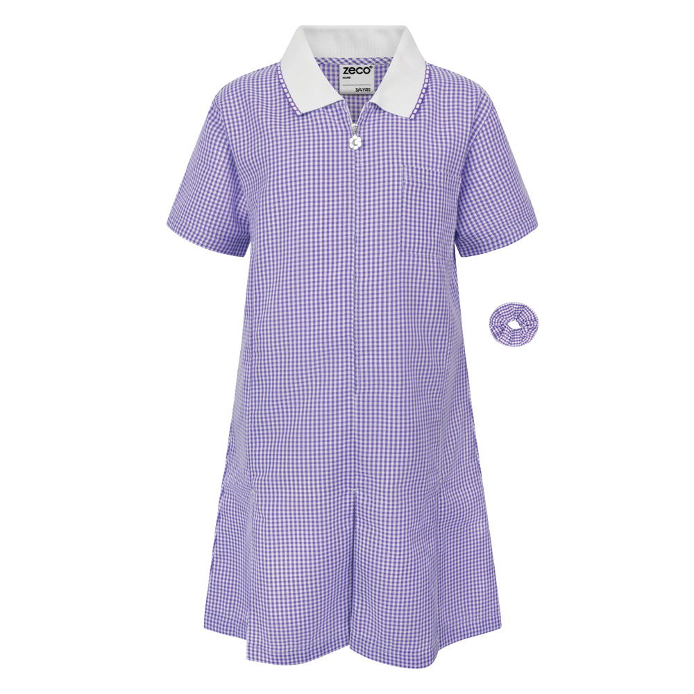 Eskimo_Product_zeco-purple-gingham-dress.jpg Zeco Purple Gingham Summer Dress
