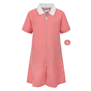 Zeco Red Gingham Summer Dress