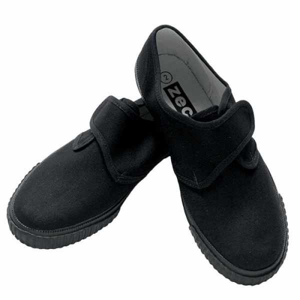 Zeco Velcro BLACK Pumps